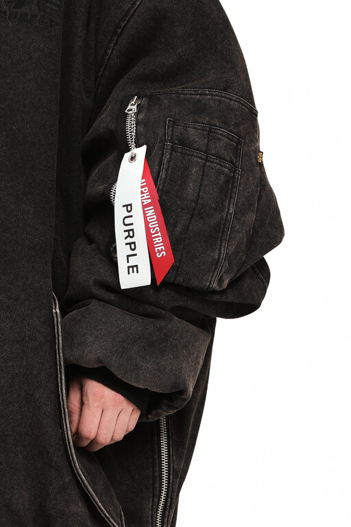Purple Brand Purple Brand x Alpha Giant Bomber
