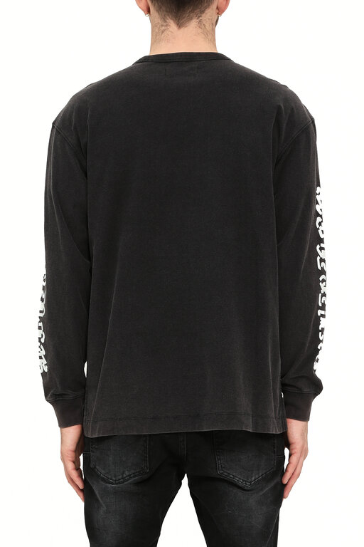 Purple Brand Purple Brand Textured Jersey Long Sleeve Tee