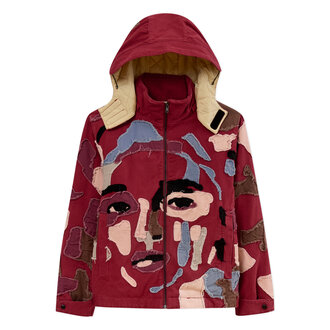 Kidsuper KidSuper Collaged Man Puffer Coat