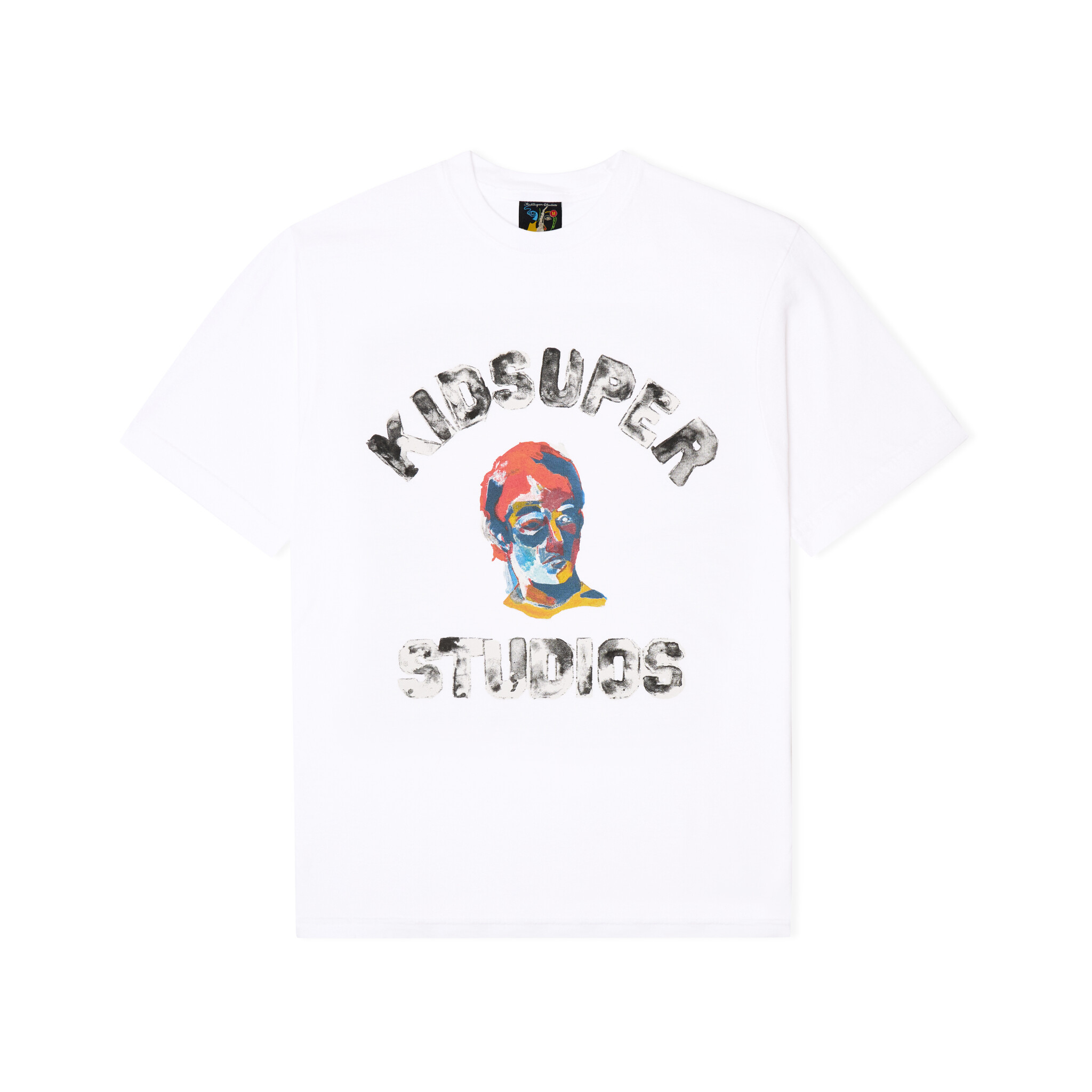 KidSuper Varsity Boy Tee 'White|AW25-TEE-02|Top Fashion