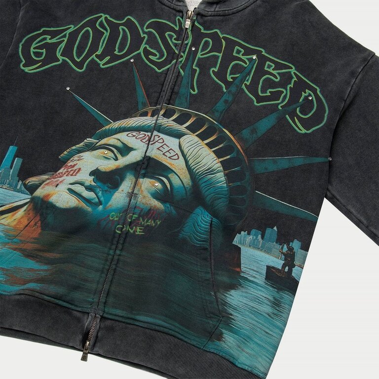 Godspeed Godspeed Sunken Liberty Zip Hoodie