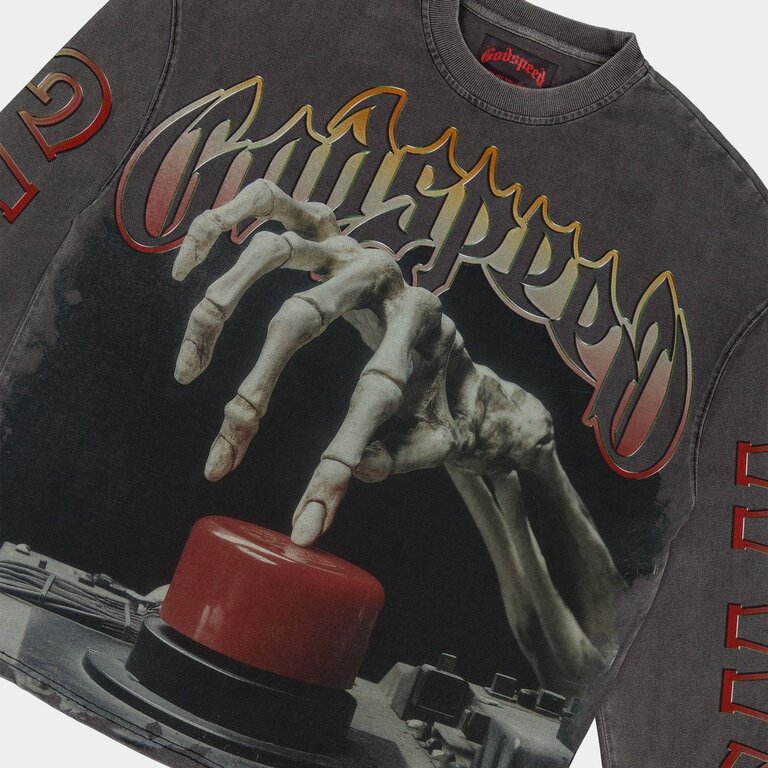 Godspeed Godspeed Code Red Long Sleeve Tee