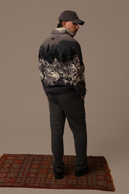 Kuwalla Kuwalla Printed Sherpa Fleece