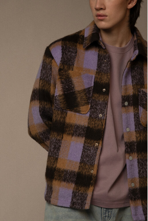 Kuwalla Kuwalla Snap Plaid Overshirt