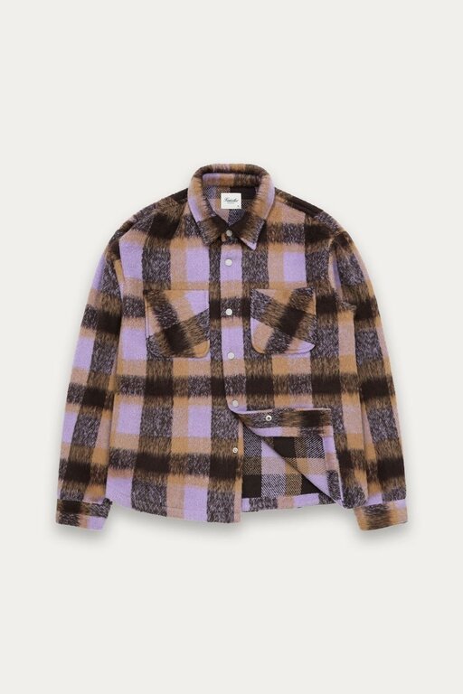 Kuwalla Kuwalla Snap Plaid Overshirt