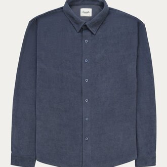 Kuwalla Kuwalla Chenille Shirt 'Dark Blue'