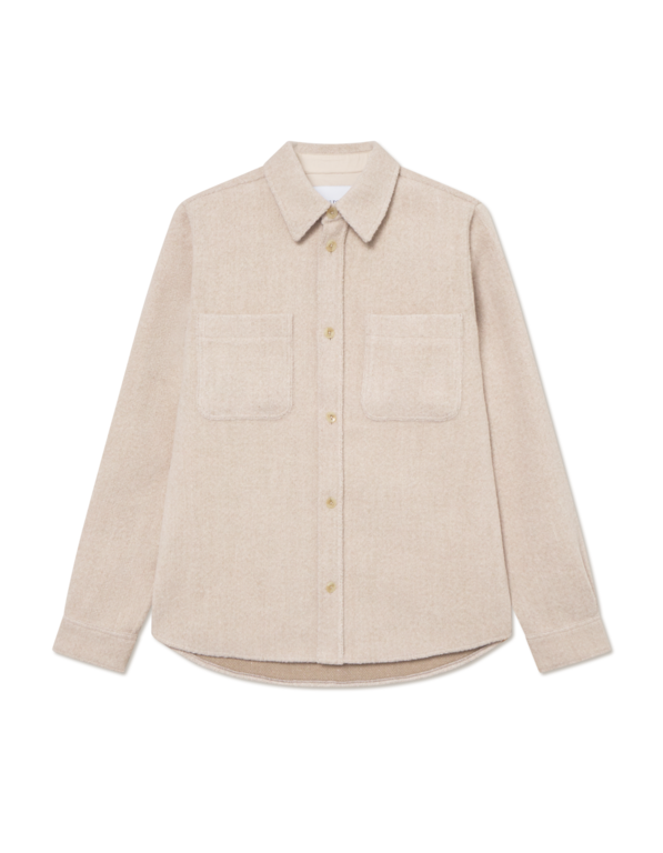 Les Deux Les Deux Lennon Bouclé Overshirt
