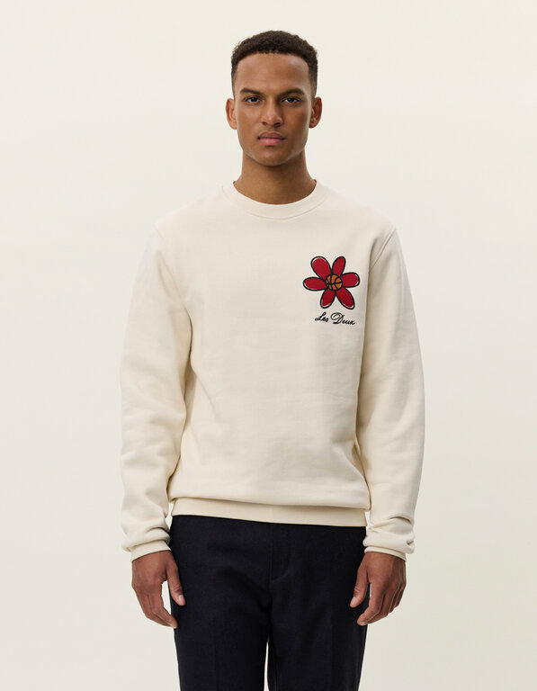 Les Deux Les Deux Flower Basket Sweatshirt
