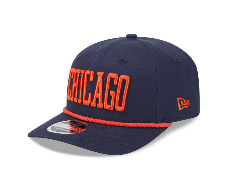 New Era New Era 970 Chicago Bears Wordmark Stretch Snap Hat