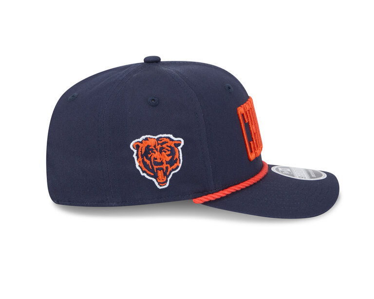 New Era New Era 970 Chicago Bears Wordmark Stretch Snap Hat