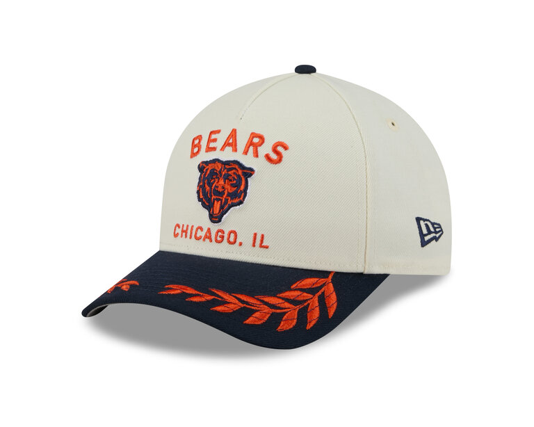 New Era New Era 940MC Chicago Bears Draft A Frame Snapback Hat