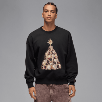 Air Jordan Air Jordan Brooklyn Holiday Fleece Crewneck