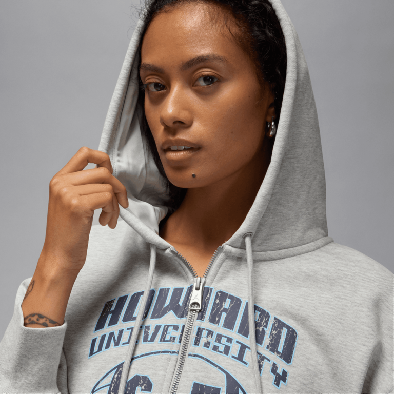 Air Jordan Wmns Air Jordan Flight Fleece Full Zip Hoodie
