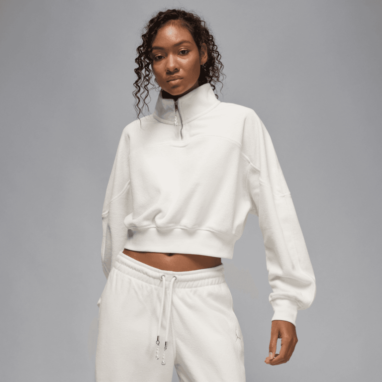 Air Jordan Wmns Air Jordan Flight Fleece Quarter Zip Top