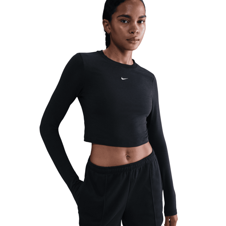 Nike Wmns Nike Sportswear Chill Knit Slim Long-Sleeve Cropped Top