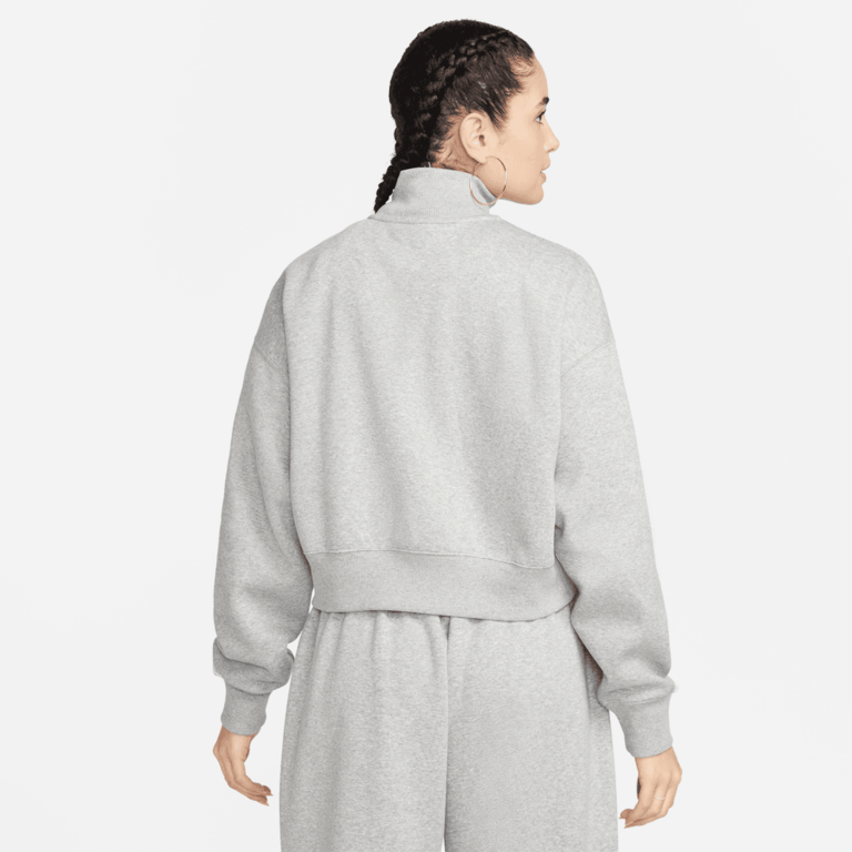 Nike Wmns Nike Sportswear Phoenix Fleece 1/2-Zip Crop Sweatshirt