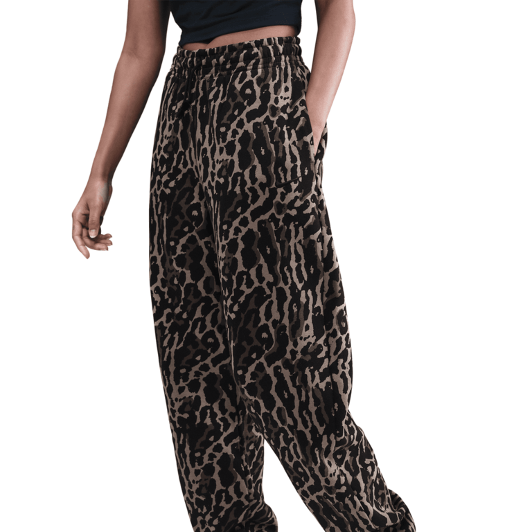 Nike Wmns Nike Sportswear Phoenix Fleeve High-Waisted Oversized Printed Sweatpants