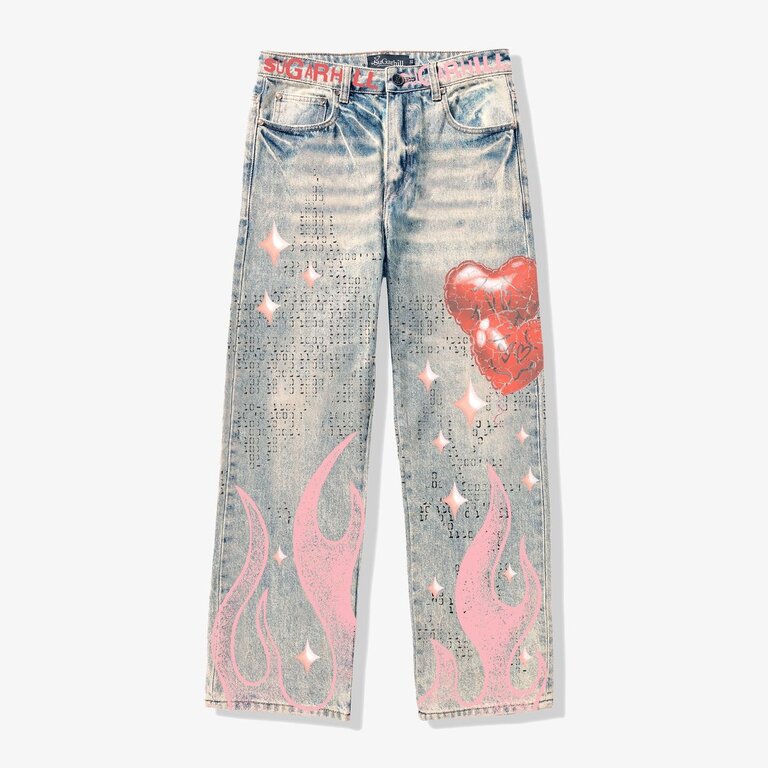 Sugarhill Sugarhill Disco Relaxed Fit Jeans