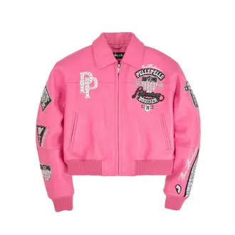 Pelle Pelle Wmns Pelle Pelle American Bruiser Crop Jacket
