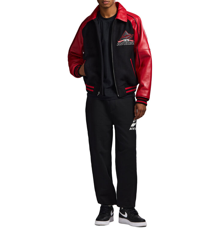 Avirex Avirex Classic Wool Leather Jacket
