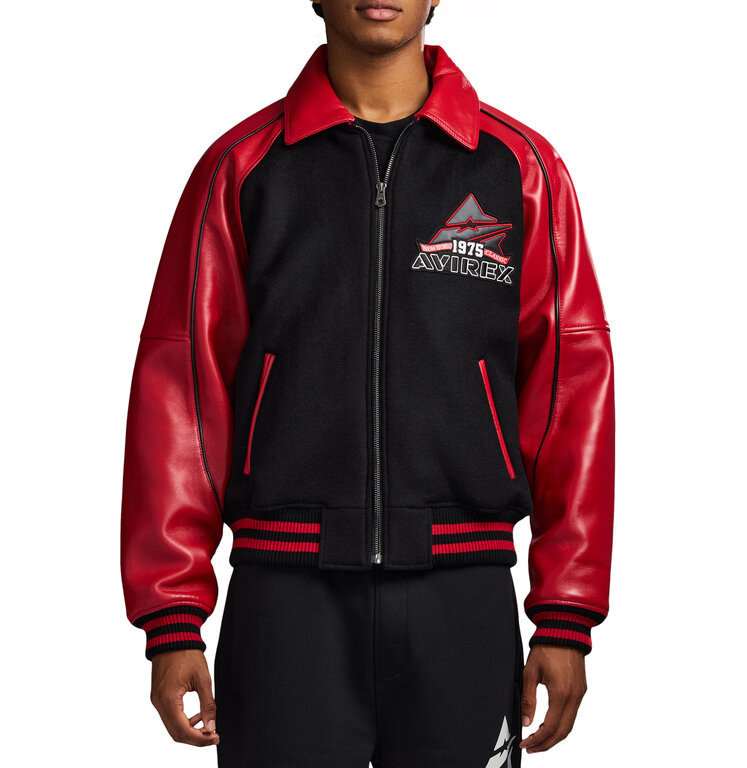 Avirex Avirex Classic Wool Leather Jacket