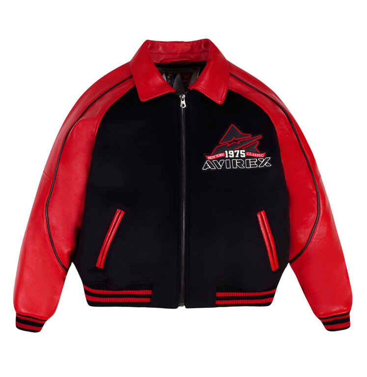 Avirex Avirex Classic Wool Leather Jacket