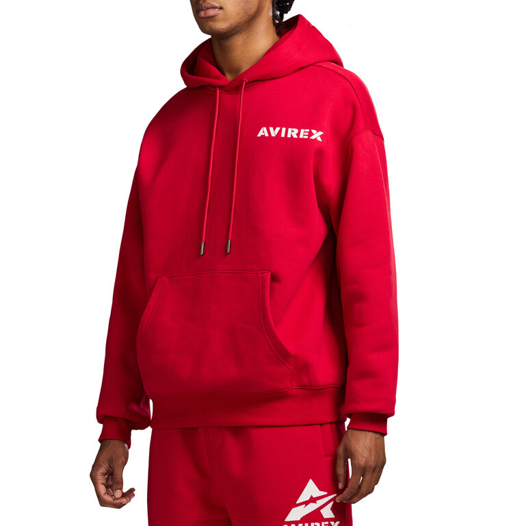 Avirex Avirex Stacked Logo Hoodie