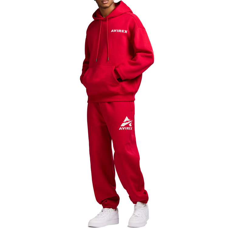 Avirex Avirex Stacked Logo Hoodie