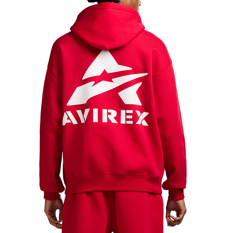 Avirex Avirex Stacked Logo Hoodie