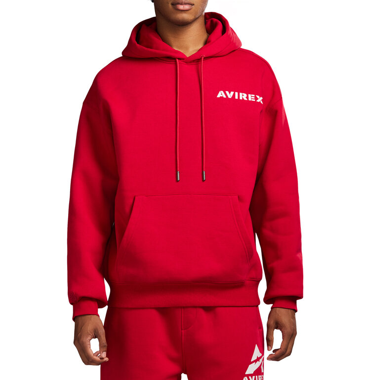 Avirex Avirex Stacked Logo Hoodie