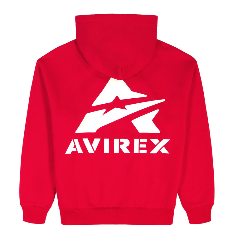 Avirex Avirex Stacked Logo Hoodie