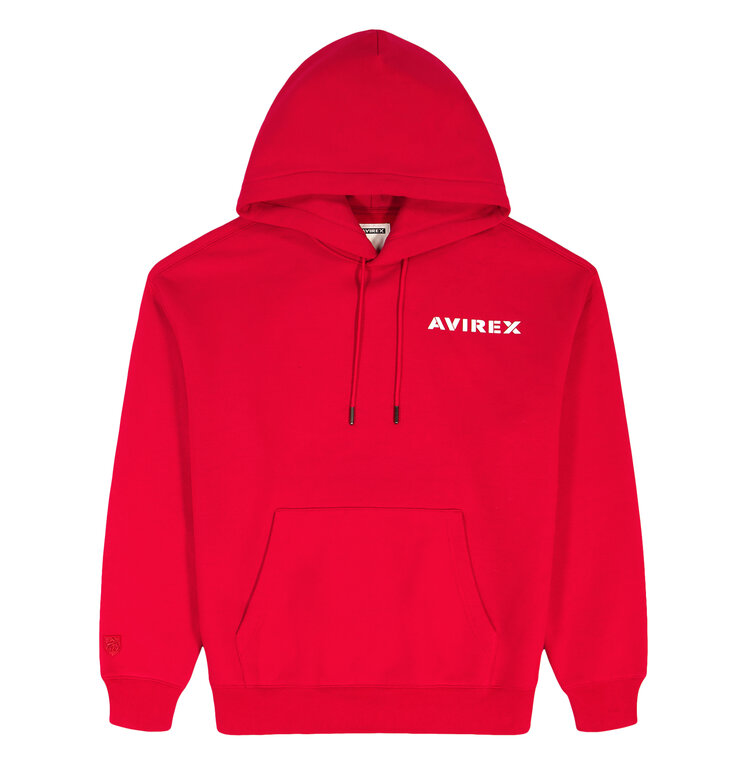 Avirex Avirex Stacked Logo Hoodie