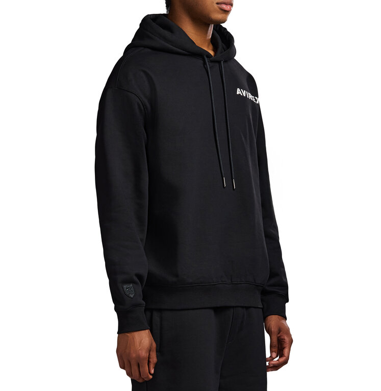 Avirex Avirex Stacked Logo Hoodie