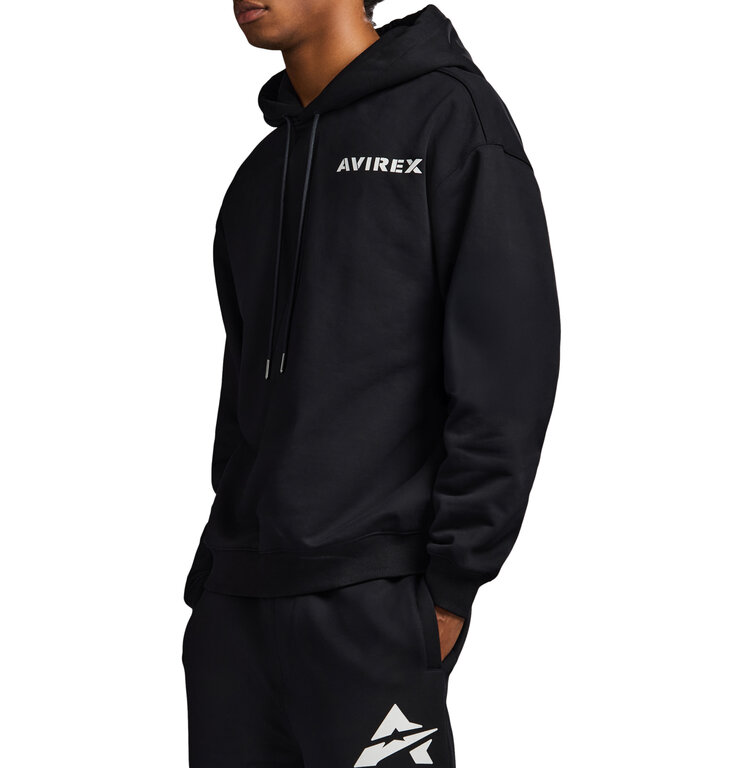 Avirex Avirex Stacked Logo Hoodie