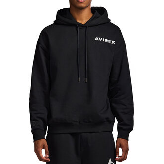 Avirex Avirex Stacked Logo Hoodie
