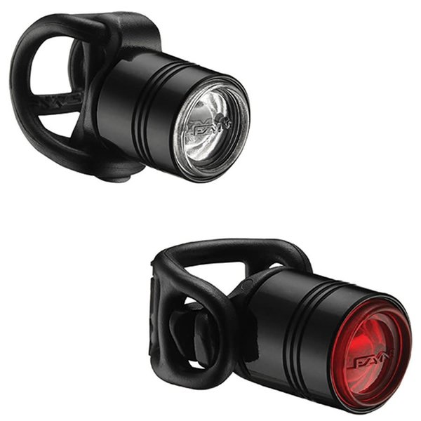 Lezyne LED Femto Drive Flashing Light Pair Front/Rear Black