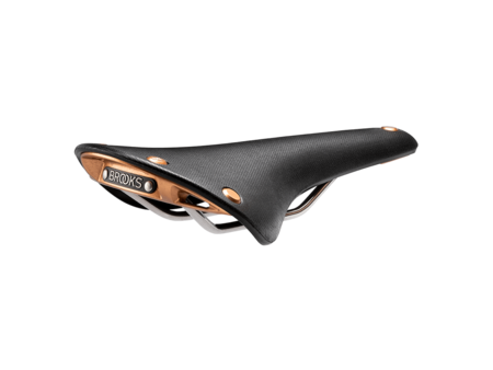 Brooks C17 Special Black Rubber With Copper Rivets