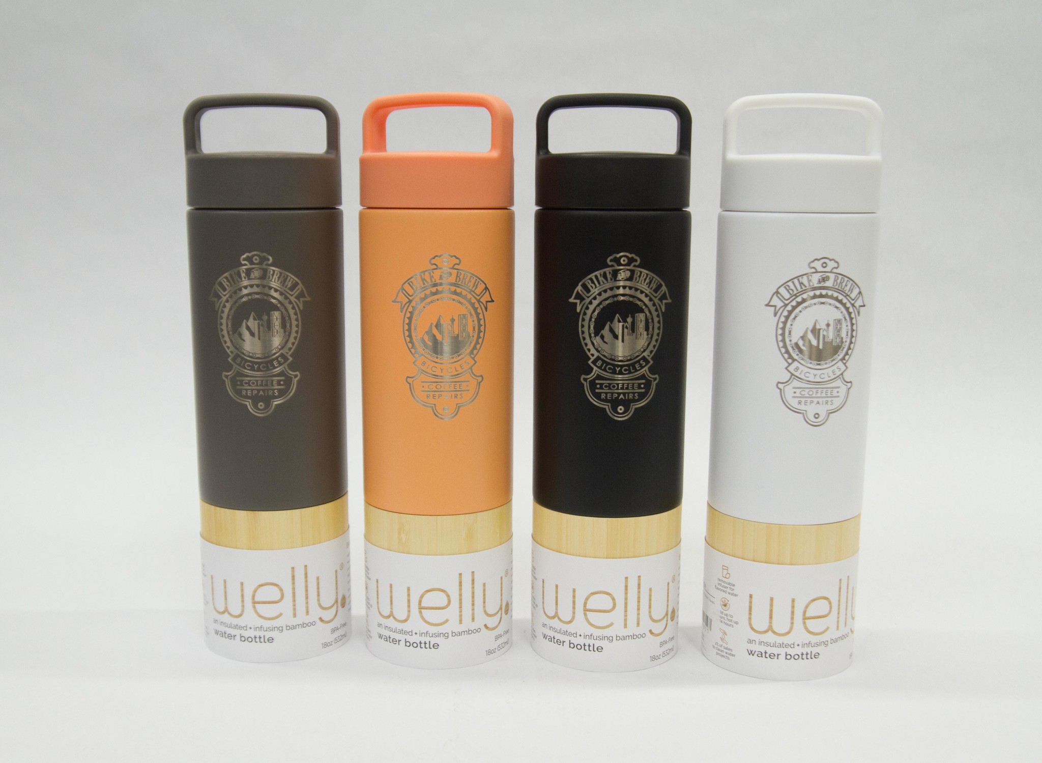 BIKE AND BREW Welly Thermos 18oz