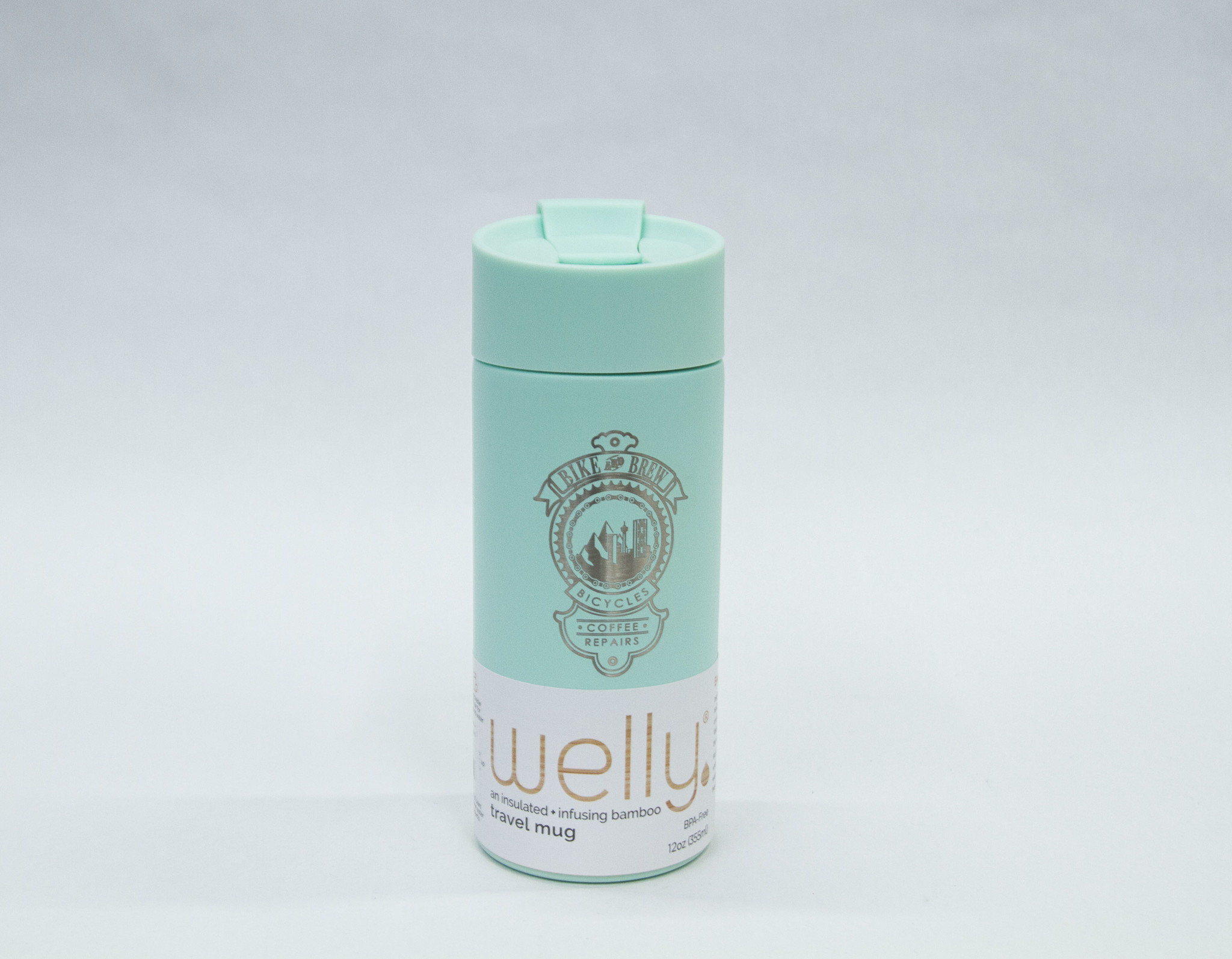 BIKE AND BREW Welly Mini Thermos 12oz