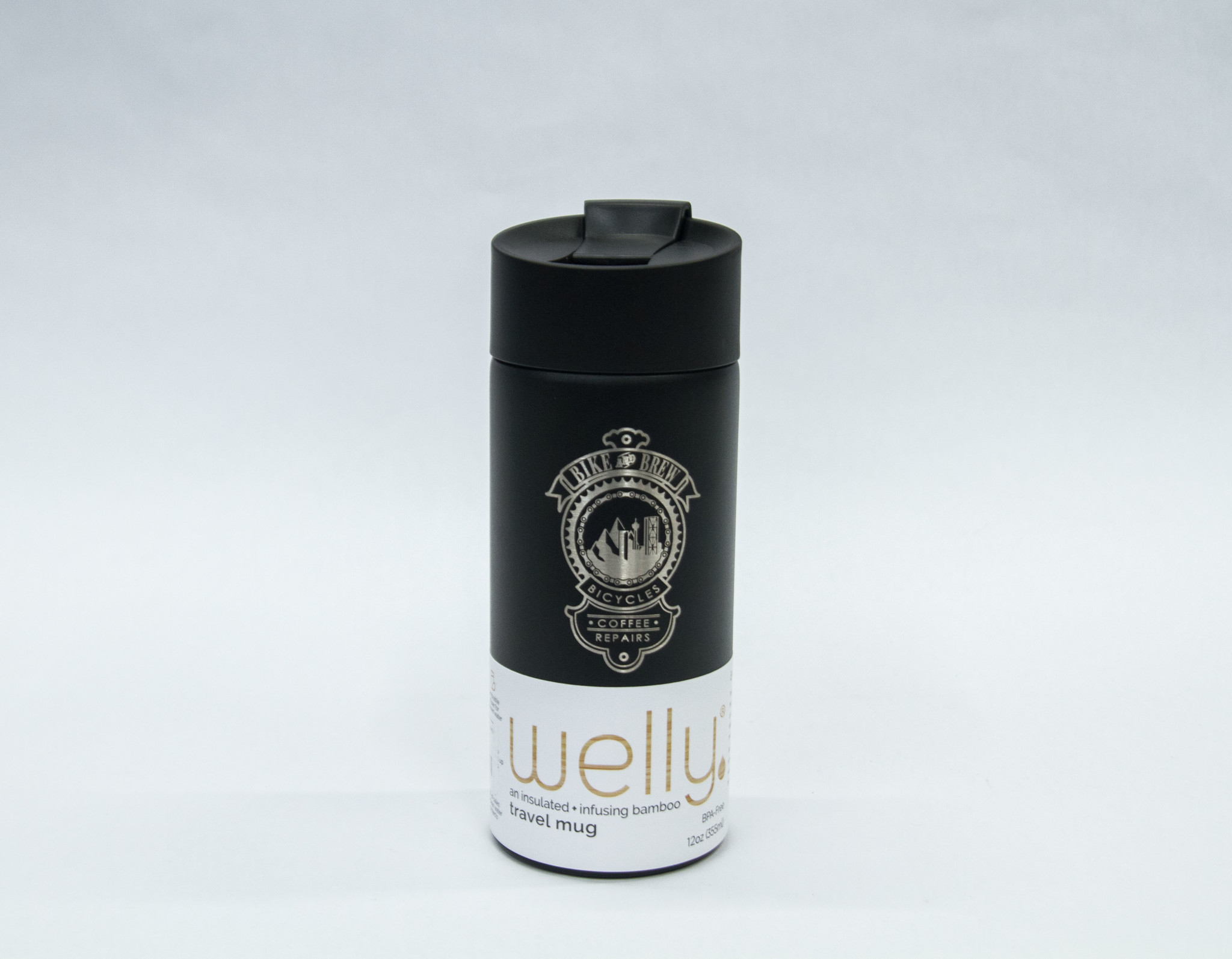 BIKE AND BREW Welly Mini Thermos 12oz