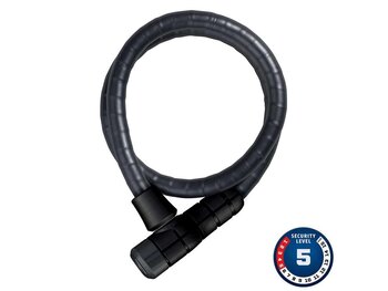 Abus Microflex Lock 6615K Armored cable with key 15mm/ 85cm