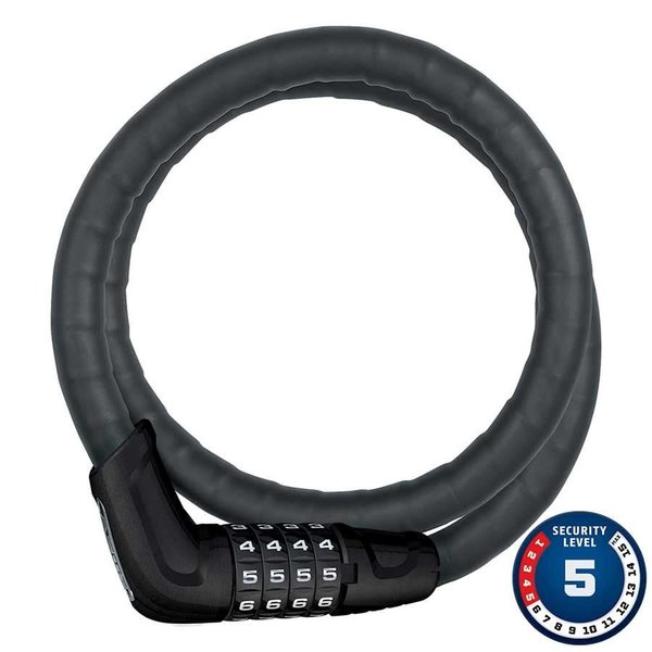 Abus Tresor Lock 6615C Armored cable with combo 15mm/ 85cm