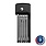 ABUS Bordo Ugrip Lite Mini 6055, Foldable lock w/key 60cm SH Bracket