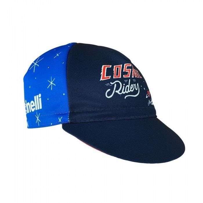 CINELLI Cycling Cap Sergio Mora 'Cosmic Rider' - Blue