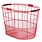 49N St. Lawrence Front Basket - Red