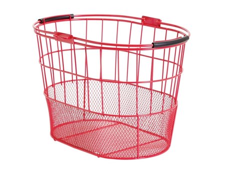 St. Lawrence Front Basket - Red