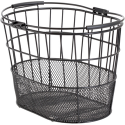 49N St. Lawrence Front Basket - Black