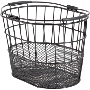 49N St. Lawrence Front Basket - Black