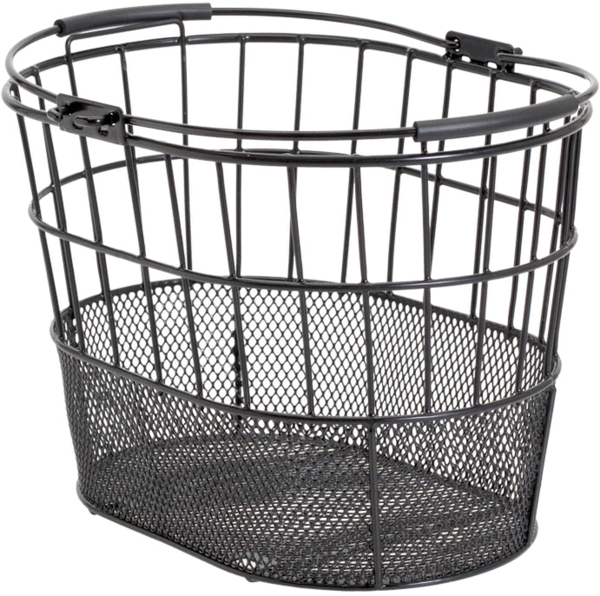 49N St. Lawrence Front Basket - Black