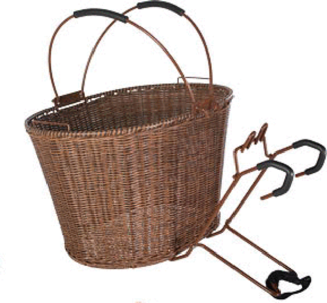 St. Lawrence Front Basket - Wicker